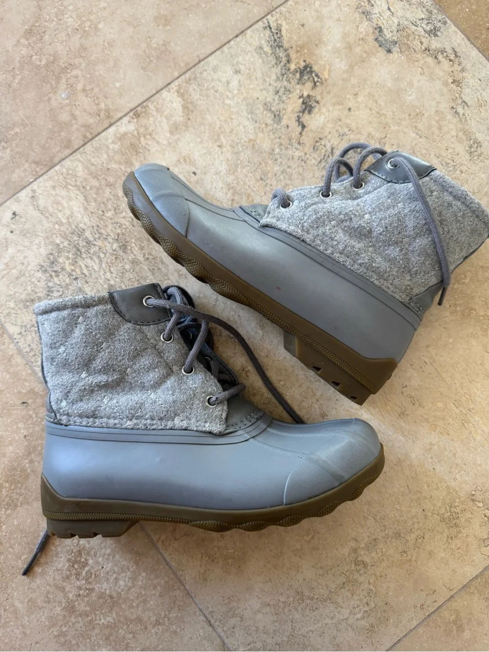 Sperry Port Mud Boots Size 3